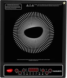 Pigeon 1800 W Induction Cooktop Push Button (Black, Favourite)