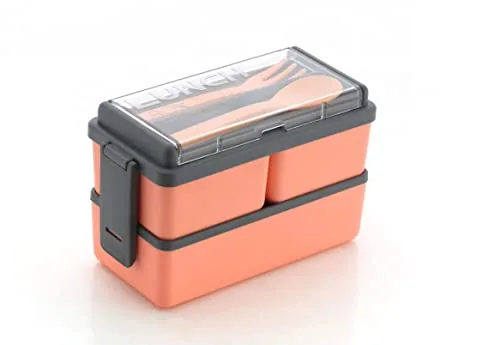 2Mech Lunch Box for Kids - Tiffin Box Lunch Box for Men Durable Perfect Size for On-The-Go Meal, BPA-Free and Food-Safe Materials Food Container Compartment