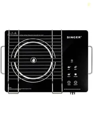 SINGER 2200 W Infrared Cooktop Touch Panel (Black, Venus Pro Zero...more