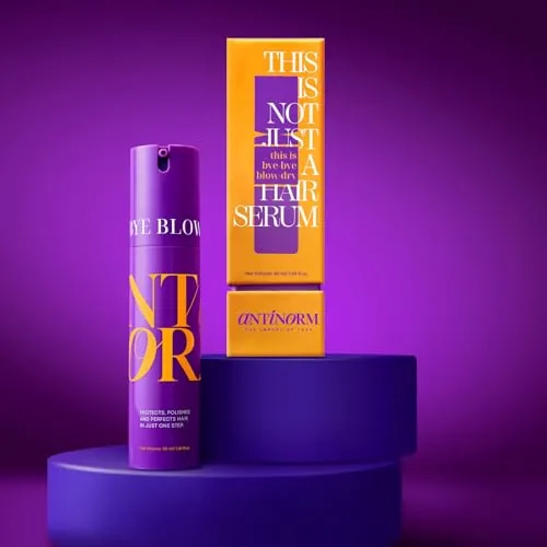 Antinorm Bye Bye Blow Dry Hair Serum | Frizz Control & Shine | 50ml
