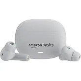 Amazon Basics True Wireless in-Ear Earbuds with Mic, Low-Latency Gaming Mode, Touch Control, IPX5 Water-Resistance, Bluetooth 5.3, Up to 60 Hours Play