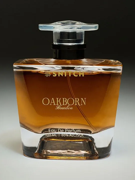 Snitch Men Oakborn Bourbon Long Lasting Eau de Parfum - 100 ml