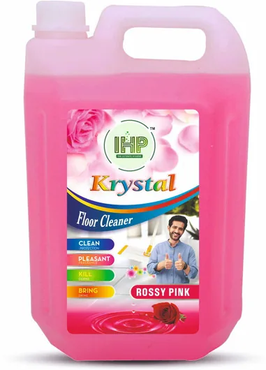IHP ISHAN_KRYSTAL_PERFUMED FLOOR CLEANER 5L- ROSE Rose 2 x 2500 ml