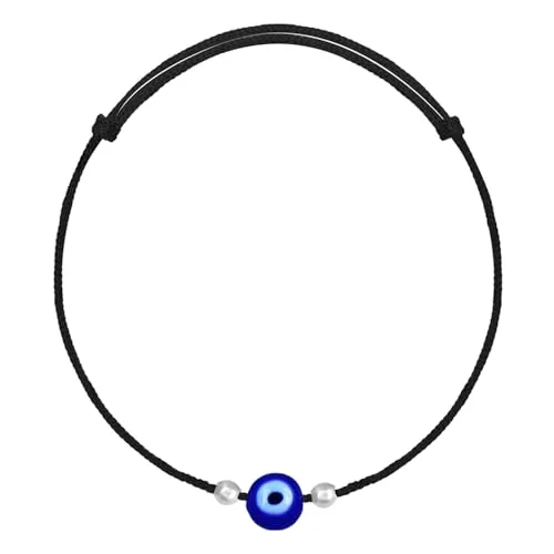GIVA 925 Silver Evil Eye Anklet |Gifts for Women and Girls | With Certificate of Authenticity and 925 Stamp | 6 Months Warranty