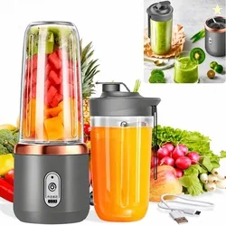 SUPERSTUD Blender Juicer Mixer Rechargeable Portable Smoothie Blender 50 W Mixer Blender (BLENDXJET | 2 Jars | Grey)