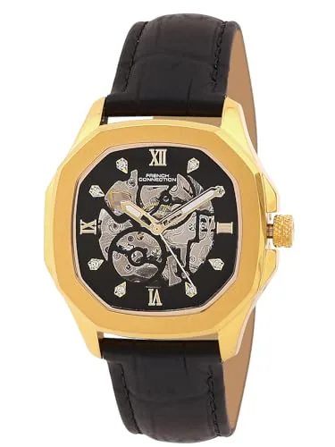 French Connection Automatic Black Dial Women's Watch-FCA06-2