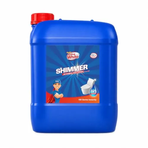 Shimmer Pro Max Toilet Cleaner - 10L | Professional Formula | Mega Refill Pack for Heavy Usage | Removes Tough Stains & Odours | Deep Cleaning Toilet Bowl Cleaner