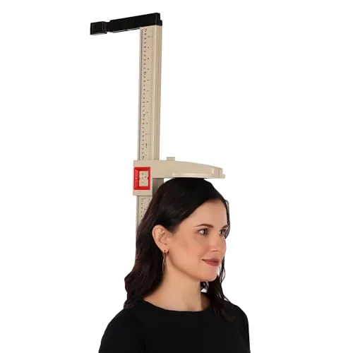 Prestige Height Measuring Stadiometer 210 cm (HM007) | Foldable Portable Height Scale for Kids & Adults | Medical & Home Use Height Measurement Tool