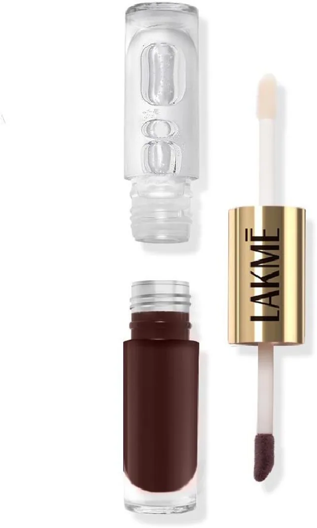 Lakm 9 to 5 Matte to Glass Liquid Lip (Walnut Praline, 7.6 g)