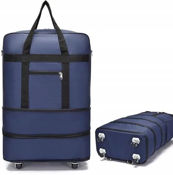 FENCE Large100L Backpack High Quality Stylish Duffel Bag/Travel Bag/Luggage Bag Expandable  Check-in Suitcase 4 Wheels - 28 inch