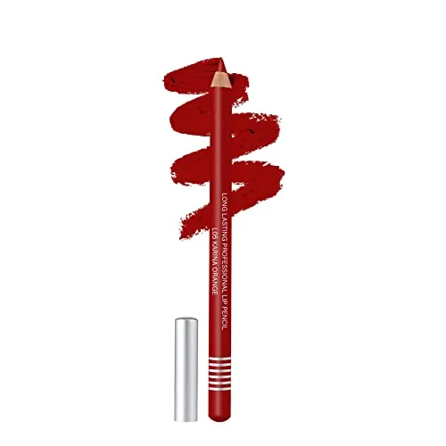 Colors Queen Lip Liner Pencil | Long Lasting & Waterproof Formula | Matte Lip Liner Pencil for Women (L-05, Karina Orange)