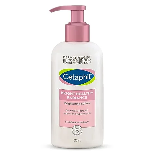 Cetaphil Bright Healthy Radiance Brightening Body Lotion 245ml – Deep Hydration & Even Skin Tone Body Moisturizer with Niacinamide & GentleBright Technology, Lightweight, Non-Greasy, Hydrating & Fragrance-Free Lotion for Sensitive Skin
