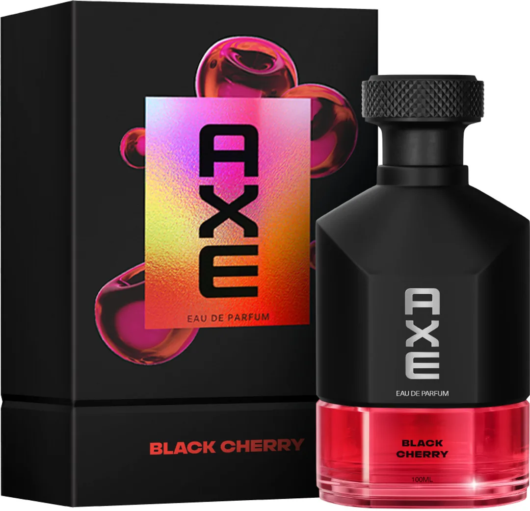 AXE Strong Perfume for Men Black Cherry Woody Fragrance 12Hr Long Lasting Eau de Parfum  -  100 ml For Men