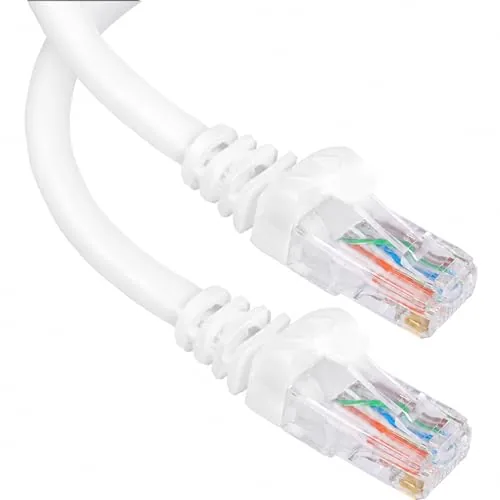 Zebronics Cat 6 Ethernet Cable, 10 Gbps, 5 Meter, UTP, RJ45 LAN Cable, for Routers, POE Switch, IP Phones, PC & Laptops (PC4PCAT6, 5M)
