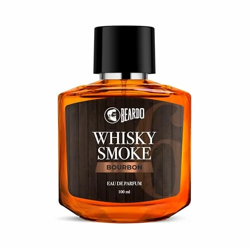 Beardo Whisky Smoke Bourbon Perfume For Men, 100ml | Oriental, Woody, Leathery Eau De Parfum | Long Lasting Perfume | Best Date Night Fragrance | Gift For Husband | Gift For Boyfriend