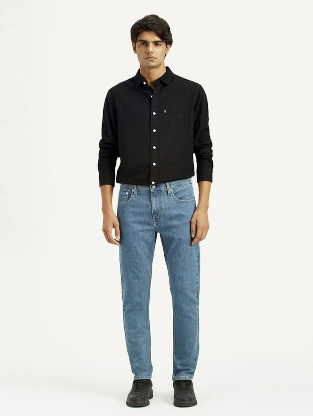 LEVI'S 512 Men Tapered Fit Mid Rise Blue Jeans