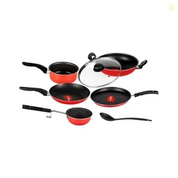 Pigeon Favourite Gift Non-Stick Coated Cookware Set Aluminium, 7 - Piece