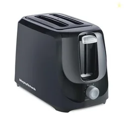 Morphy Richards AT 200 Bread Toaster|700W Toaster 2 slices|6 Different Browning Controls|Removable Crumb Tray|Cool Touch Body With Anti-Skid Feet|Wide
