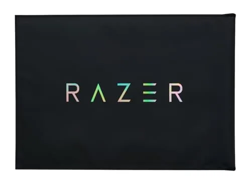Razer 15" Protective Laptop Sleeve: Scratch & Water-Resistant - Padded Interior Lining - Snag-Free Velcro - Flip-Out Mouse Mat - Classic Black, RC21-01580100-R3M1