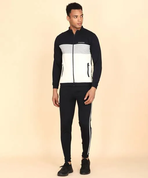 Colorblock Men Track Suit